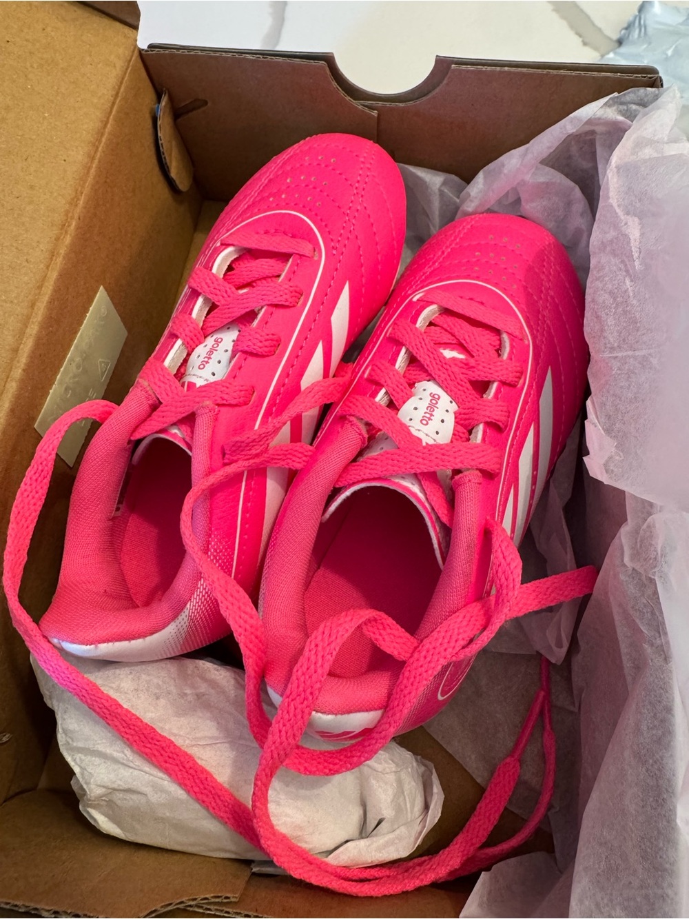 Adidas toddler cleats